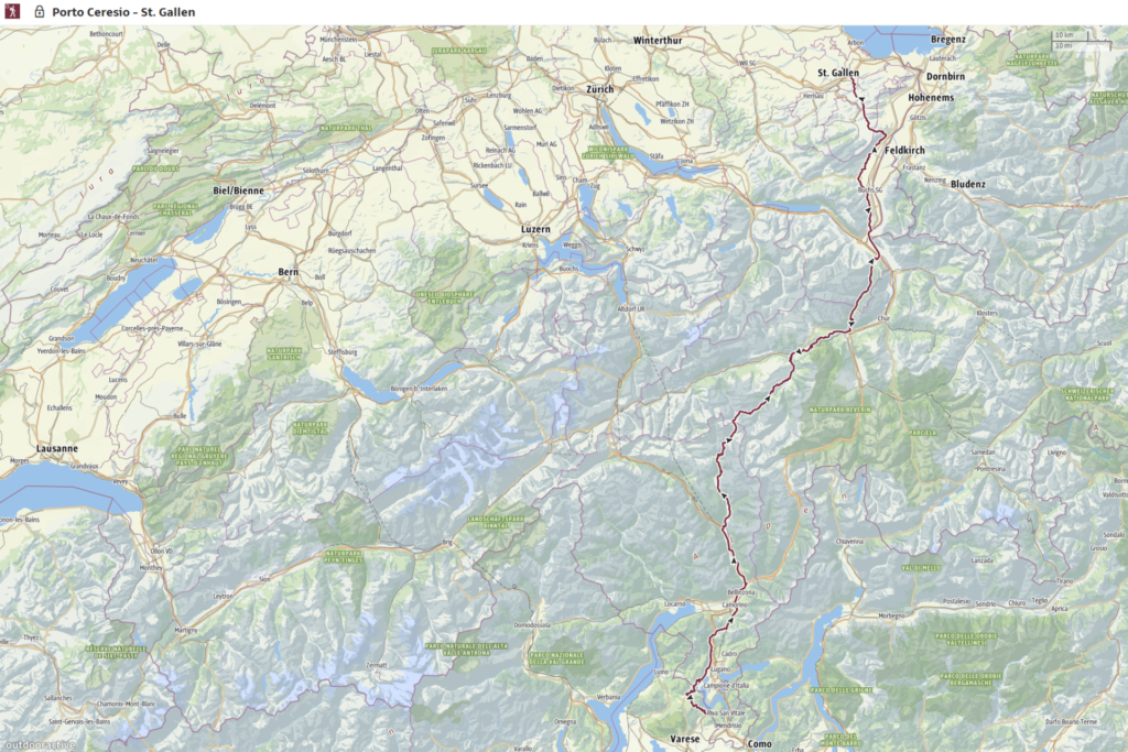 Porto Ceresio
285 km / 10'000 Hm